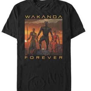 Black Panther Wakanda forever tshirt Size Large